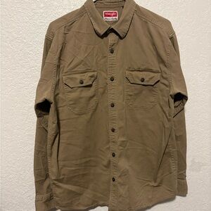 Wrangler Men's Tan Shirt Jacket